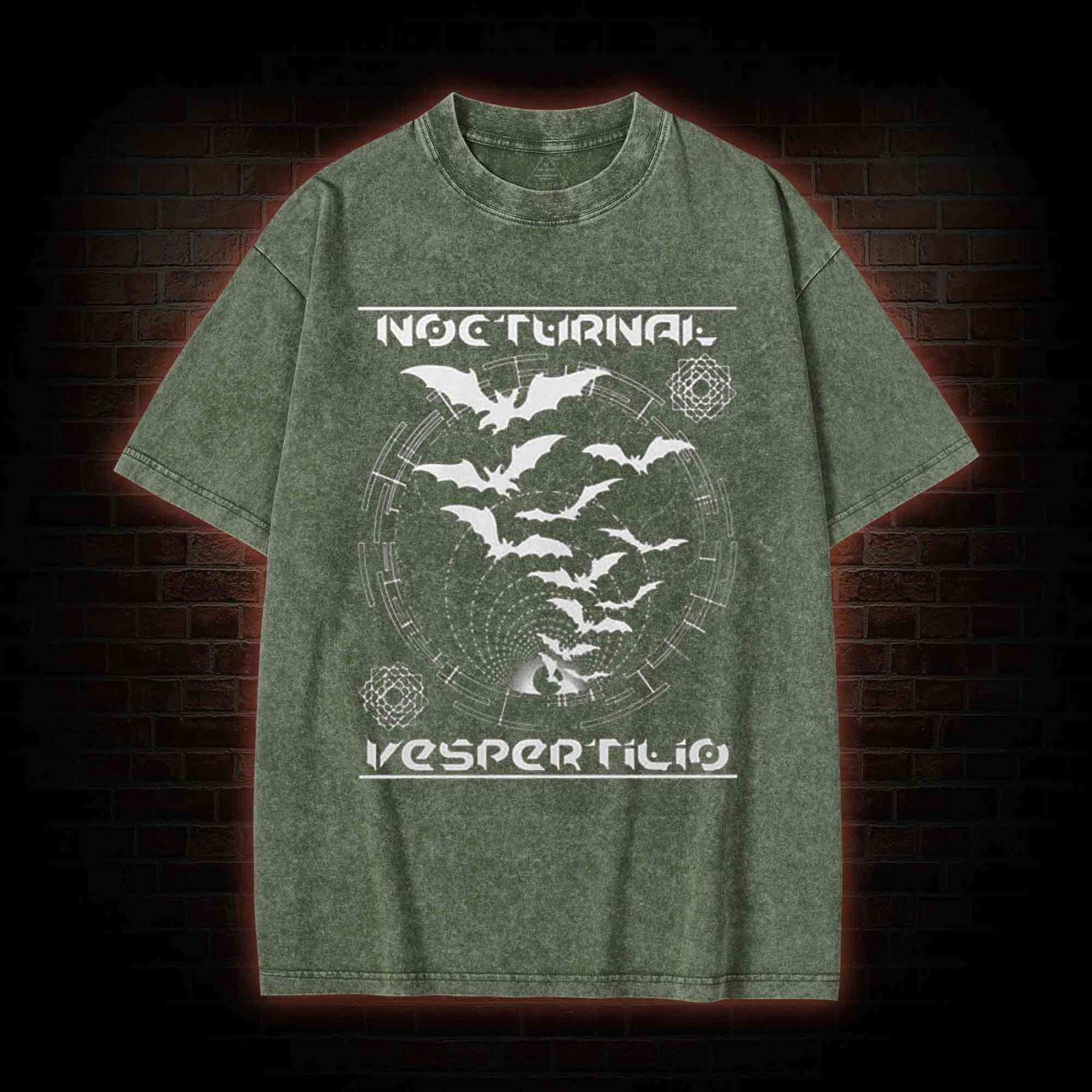 Sacred Geometry Washed T-shirt