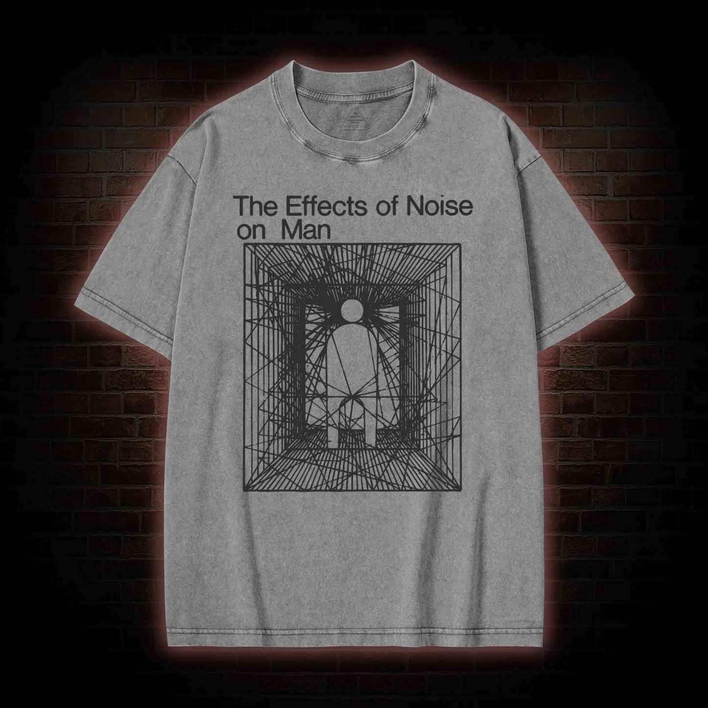 The Effects Of Noise On Men Washed T-shirt