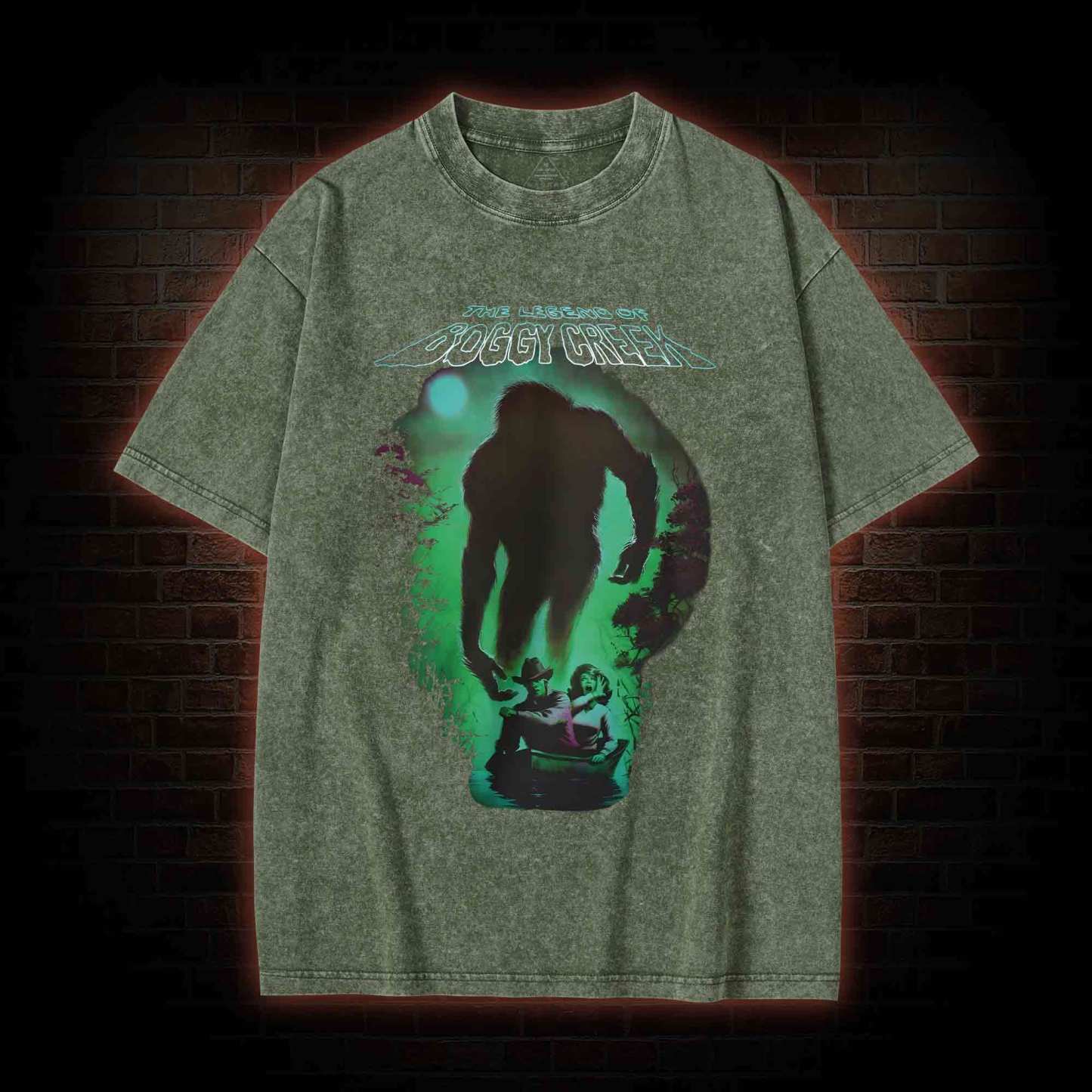 Legend of Boggy Creek Washed T-shirt