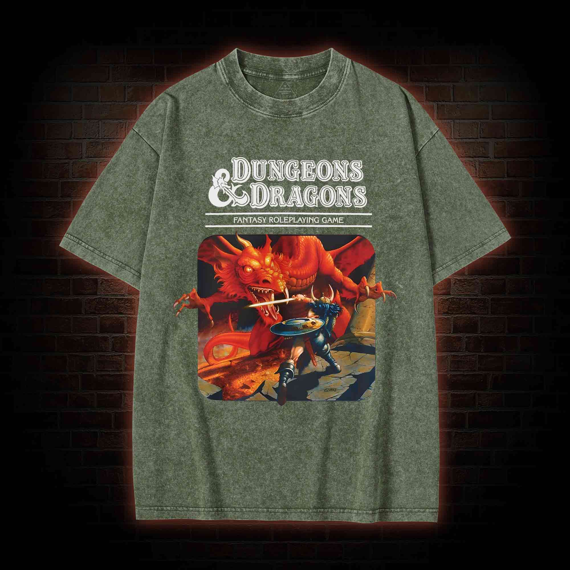 Vintage Dungeons & Dragons Washed T-shirt