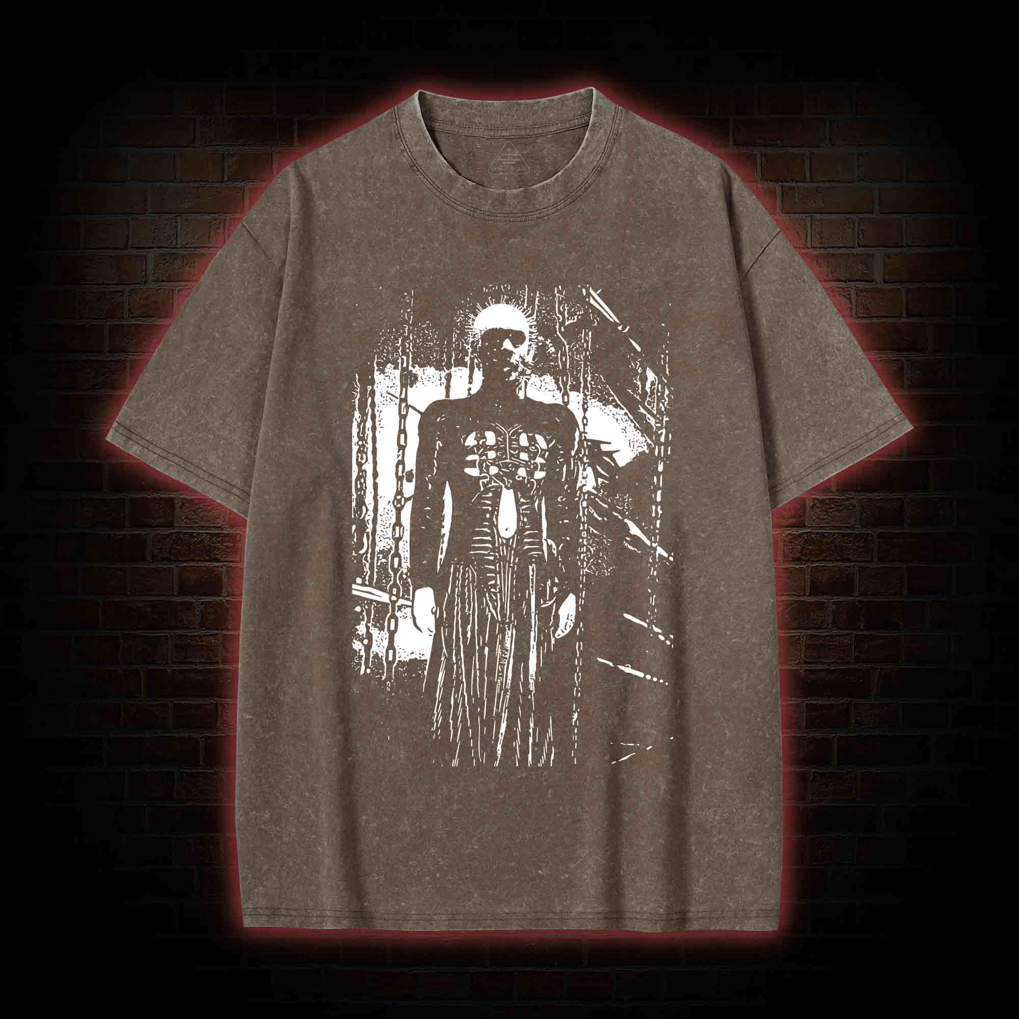 Pinhead Chains Washed T-shirt
