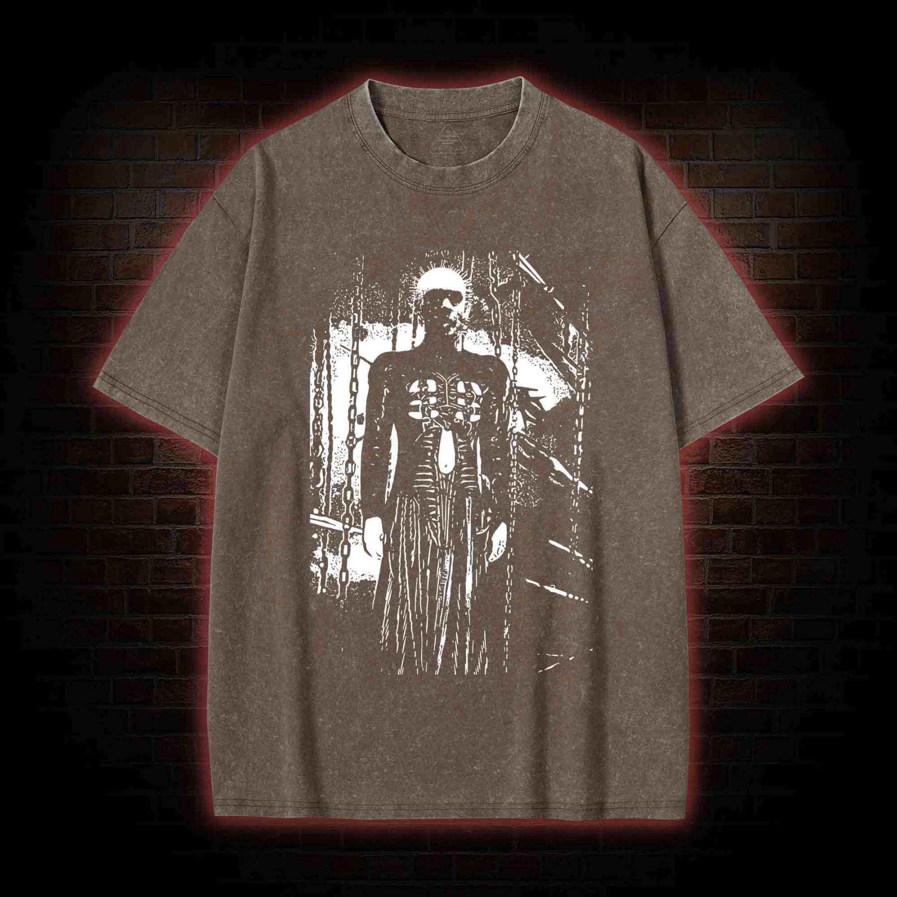 Pinhead Chains Washed T-shirt