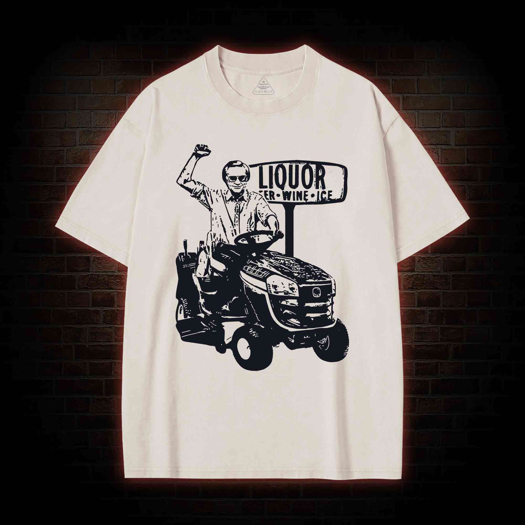 George Jones Tractor Graphic Washed T-shirt