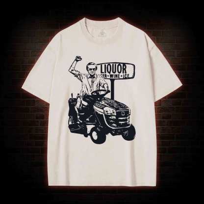 George Jones Tractor Graphic Washed T-shirt