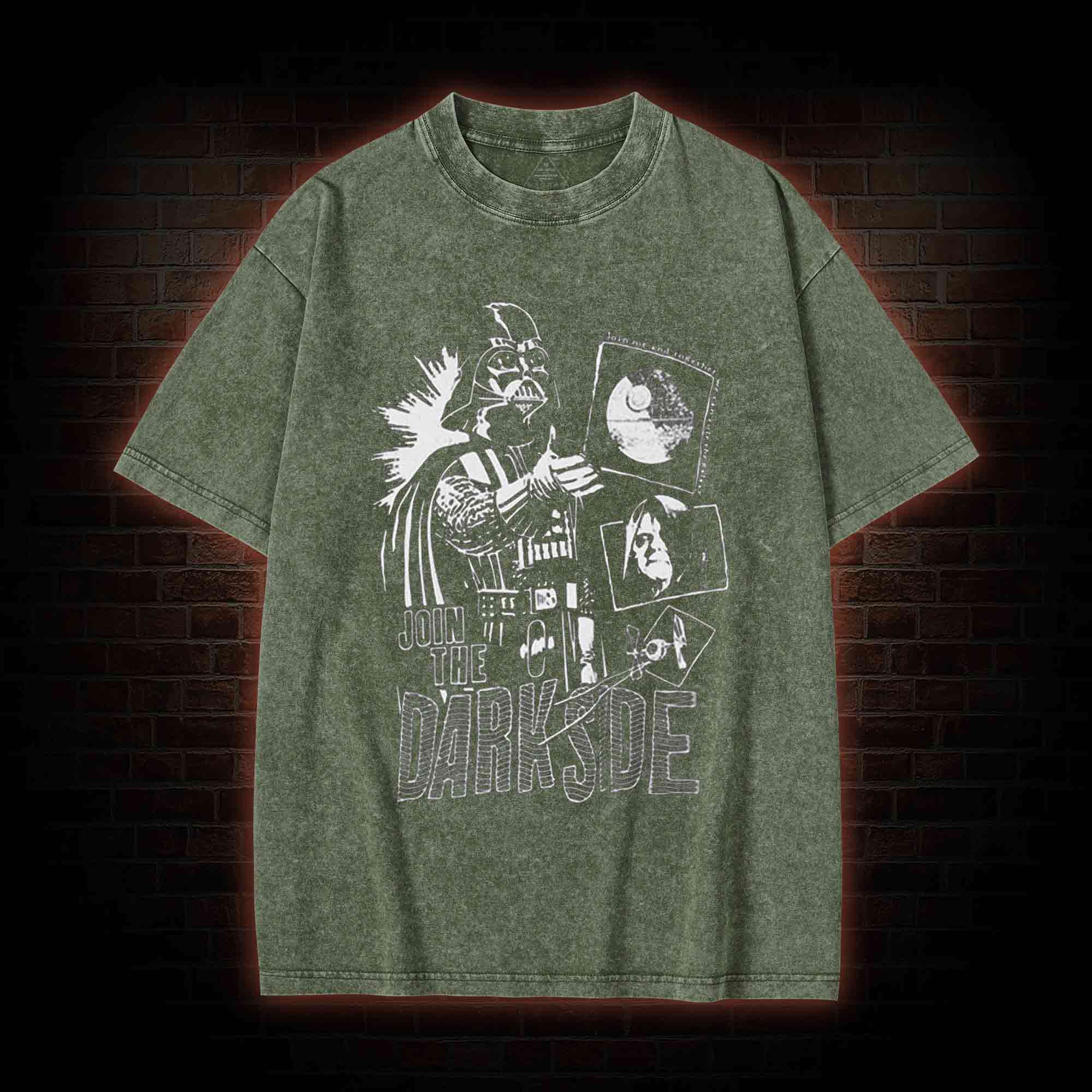 Join The Darkside Graphic Washed T-shirt