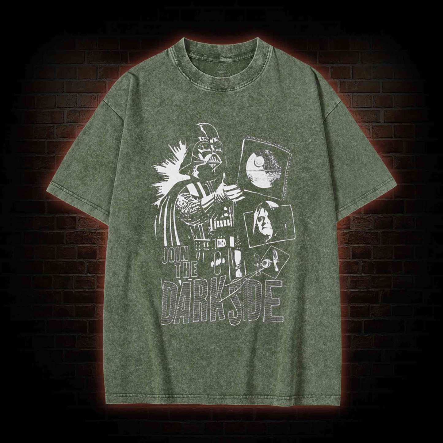 Join The Darkside Graphic Washed T-shirt
