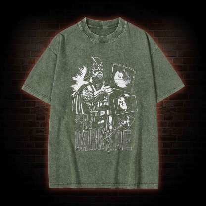 Join The Darkside Graphic Washed T-shirt