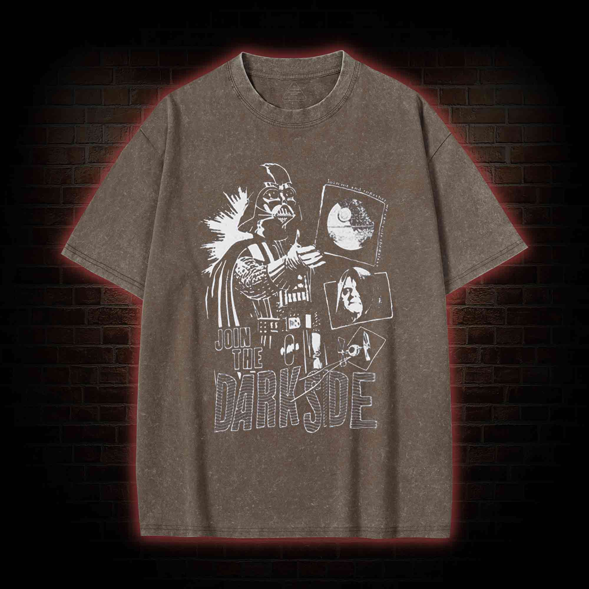 Join The Darkside Graphic Washed T-shirt