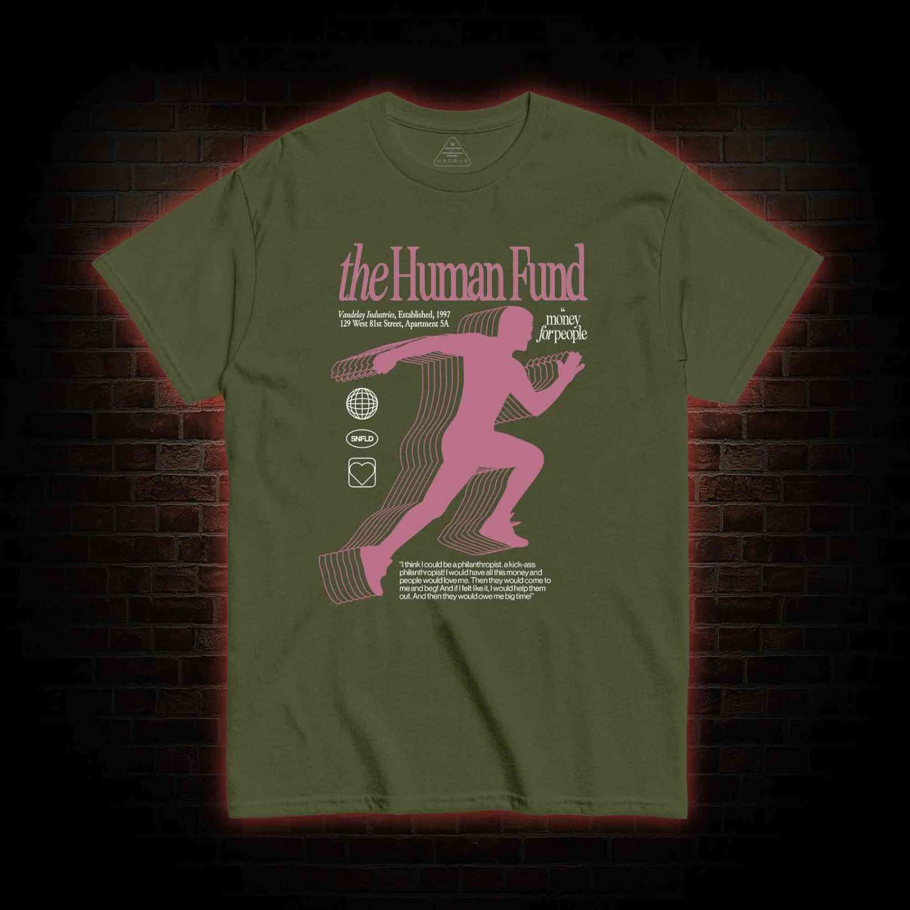 The Human Fund Seinfeld T-shirt