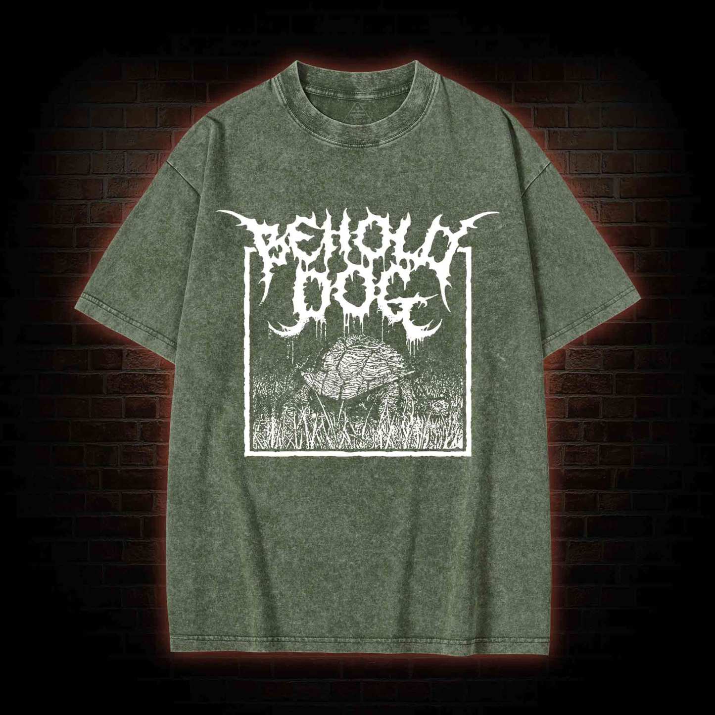 Behold Dog Washed T-shirt