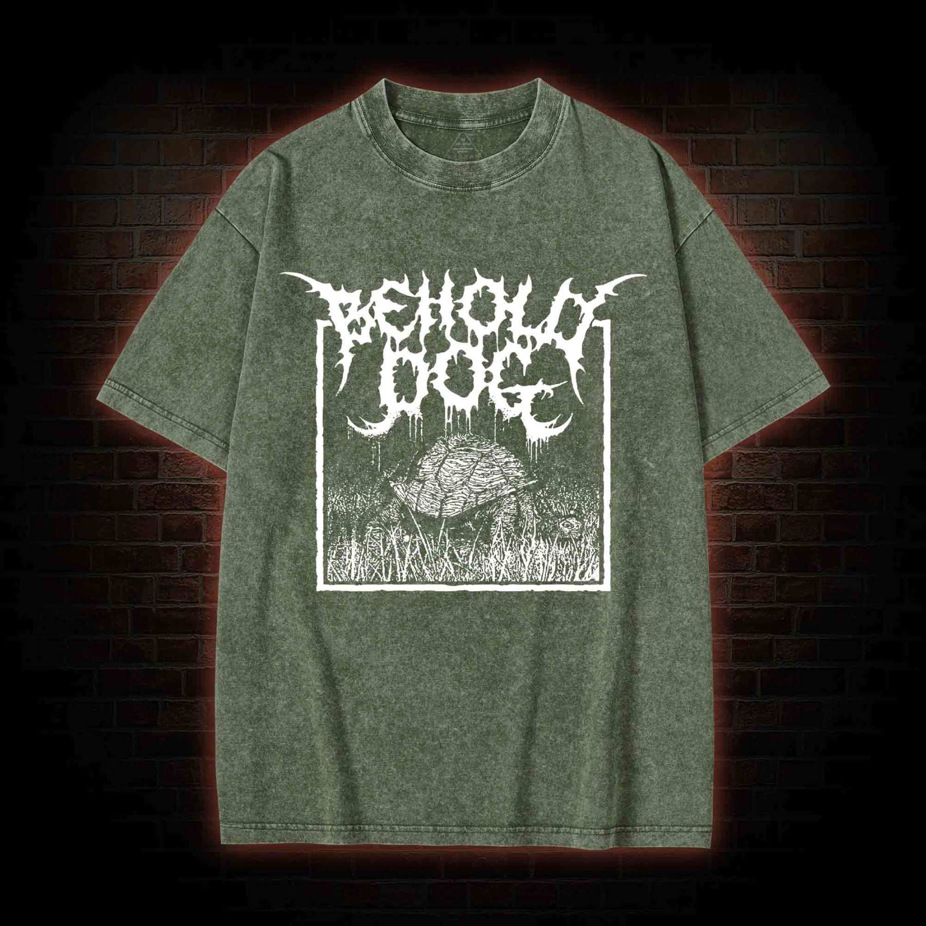 Behold Dog Washed T-shirt