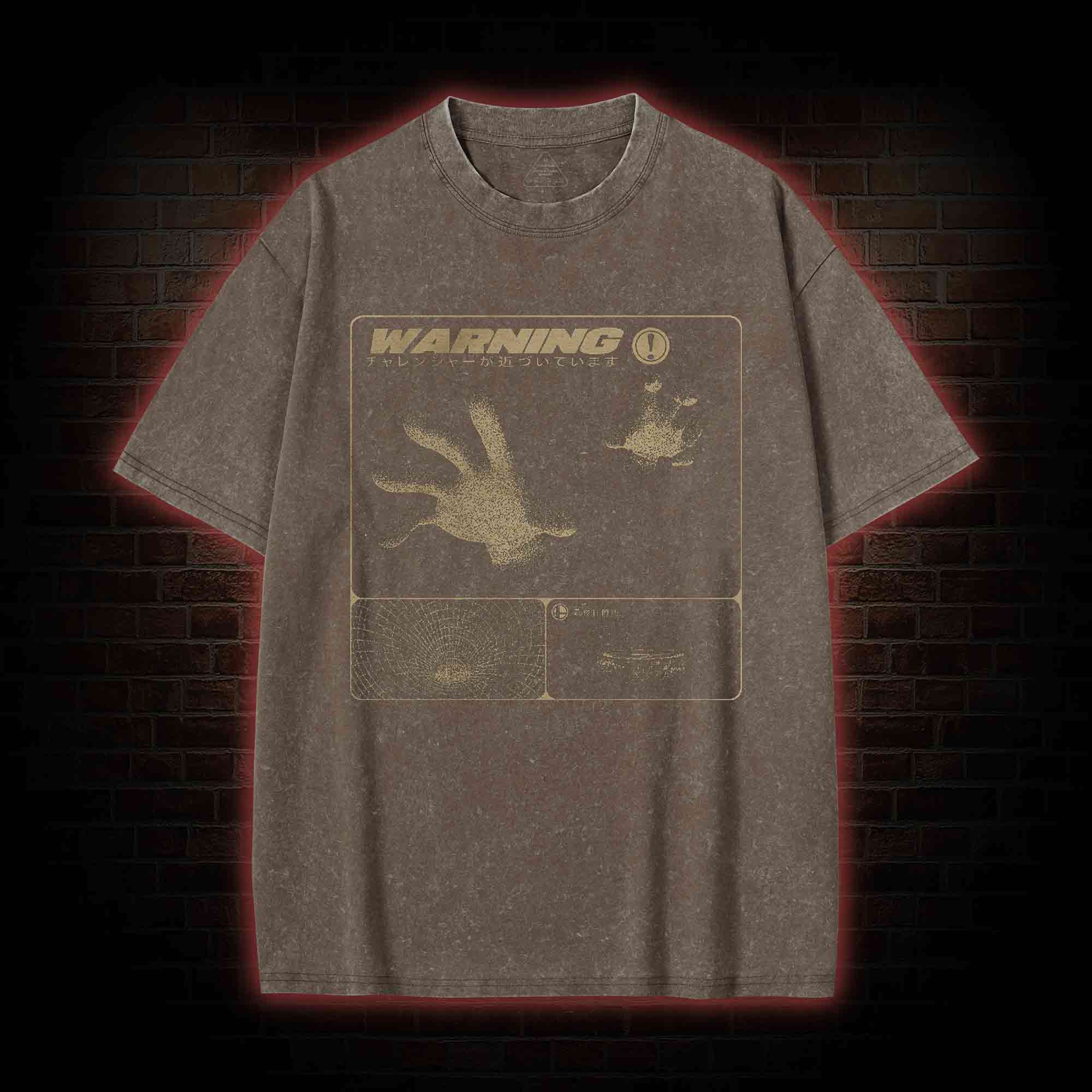 A New Foe Has Appeared Fighting Game Washed T-shirt