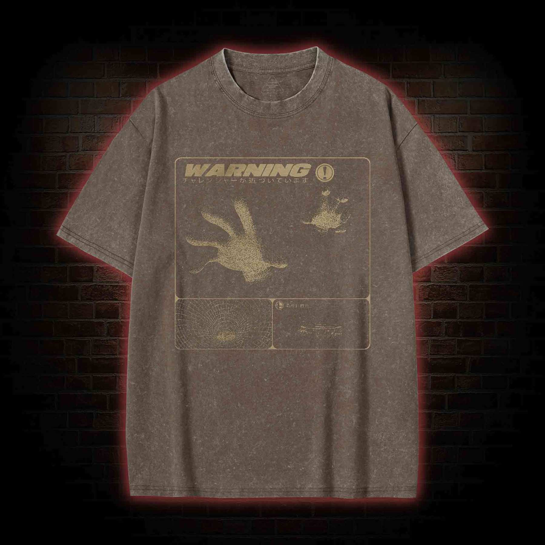 A New Foe Has Appeared Fighting Game Washed T-shirt