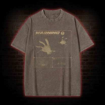 A New Foe Has Appeared Fighting Game Washed T-shirt