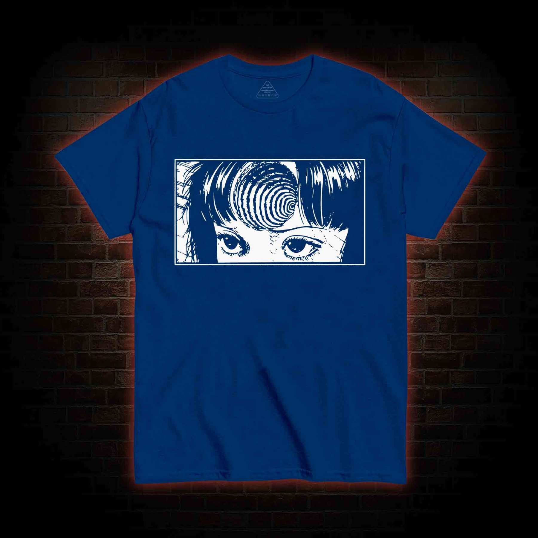 Creepy Girl Eyes, Spiral Horror Manga T-shirt