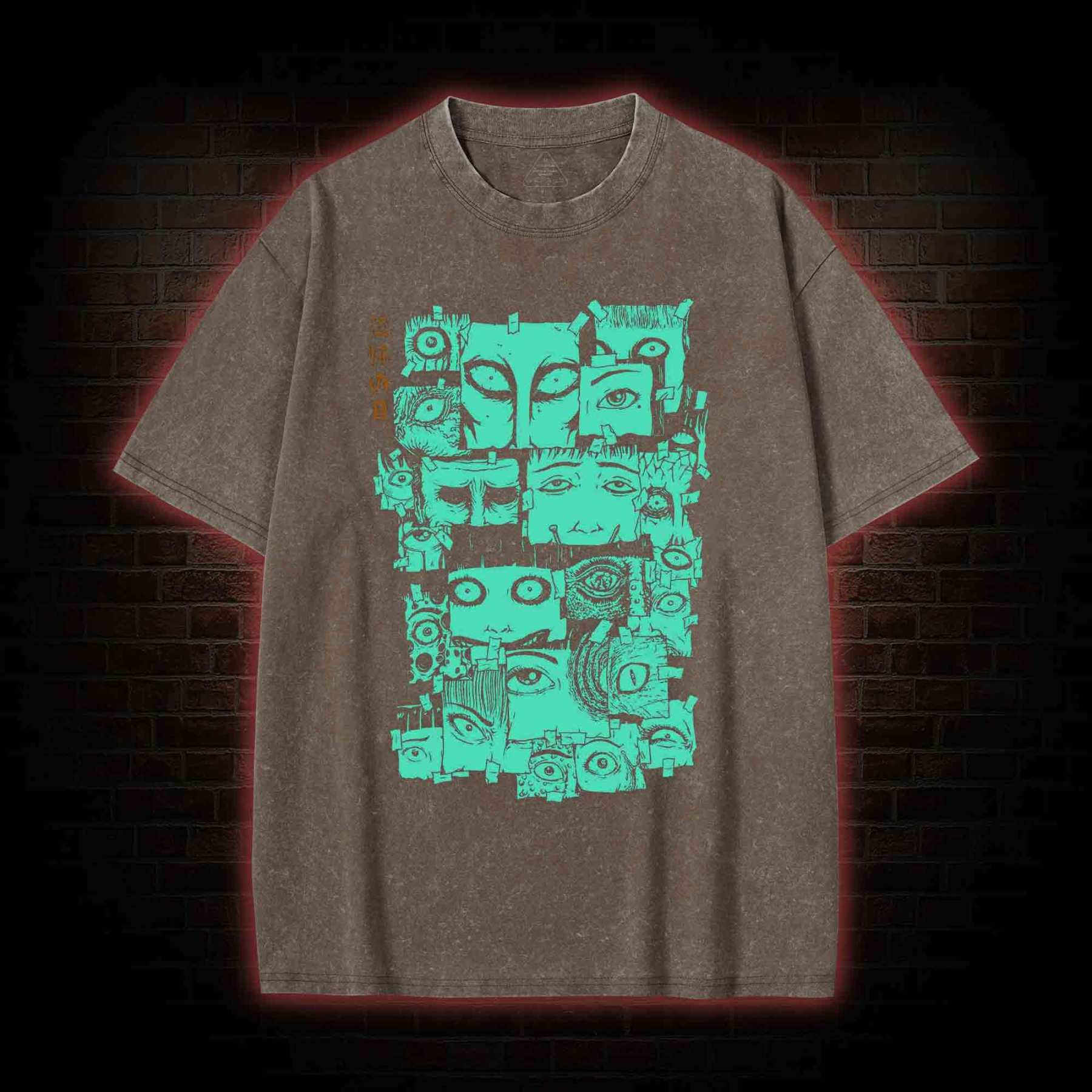 Eyes Of Horror Washed T-shirt