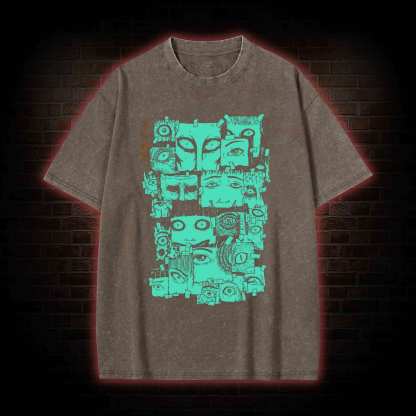 Eyes Of Horror Washed T-shirt