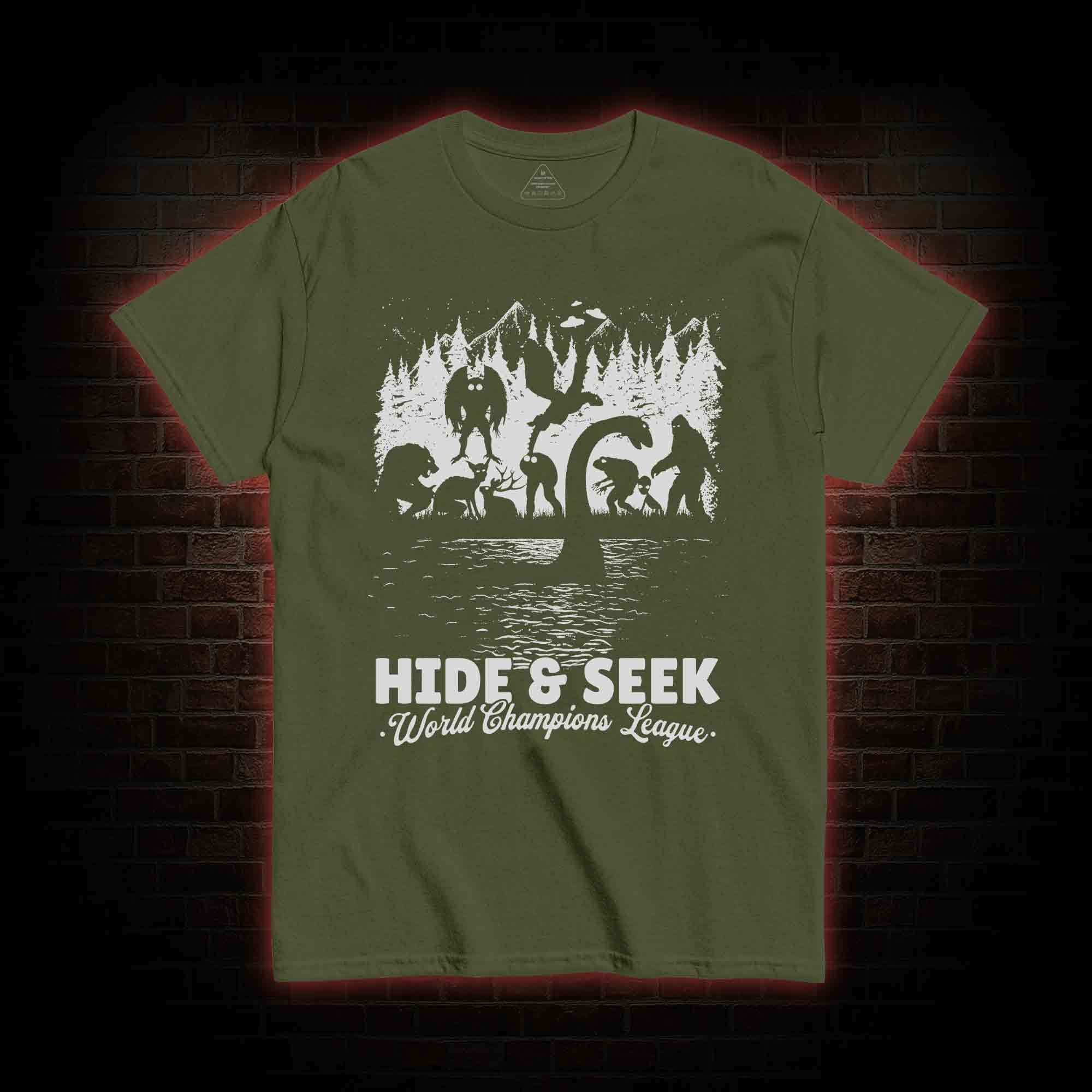 Hide & Seek World Champion League T-shirt