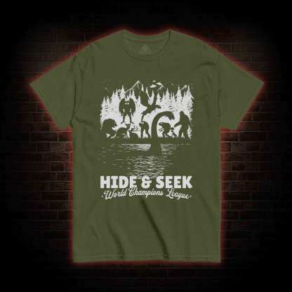 Hide & Seek World Champion League T-shirt