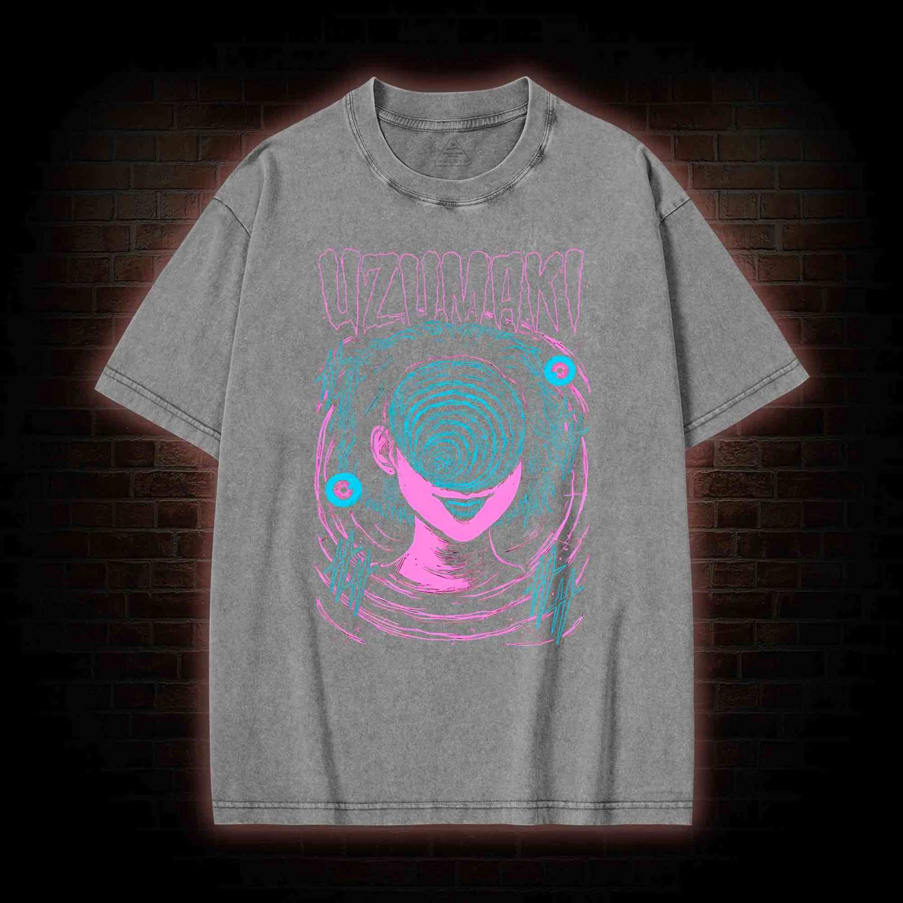 UZUMAKI Girl Washed T-shirt