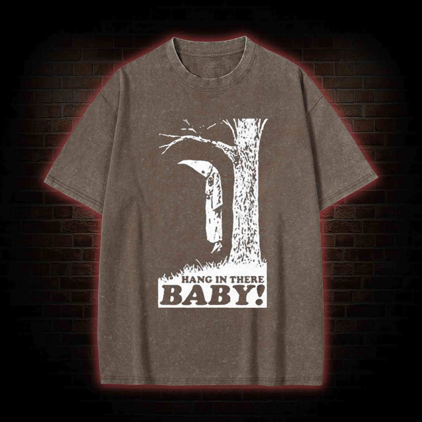 Funny The Hanging Klansman Washed T-Shirt