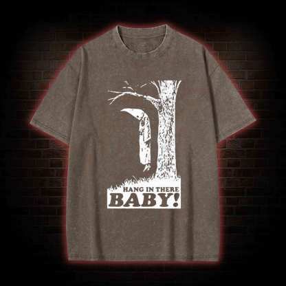Funny The Hanging Klansman Washed T-Shirt