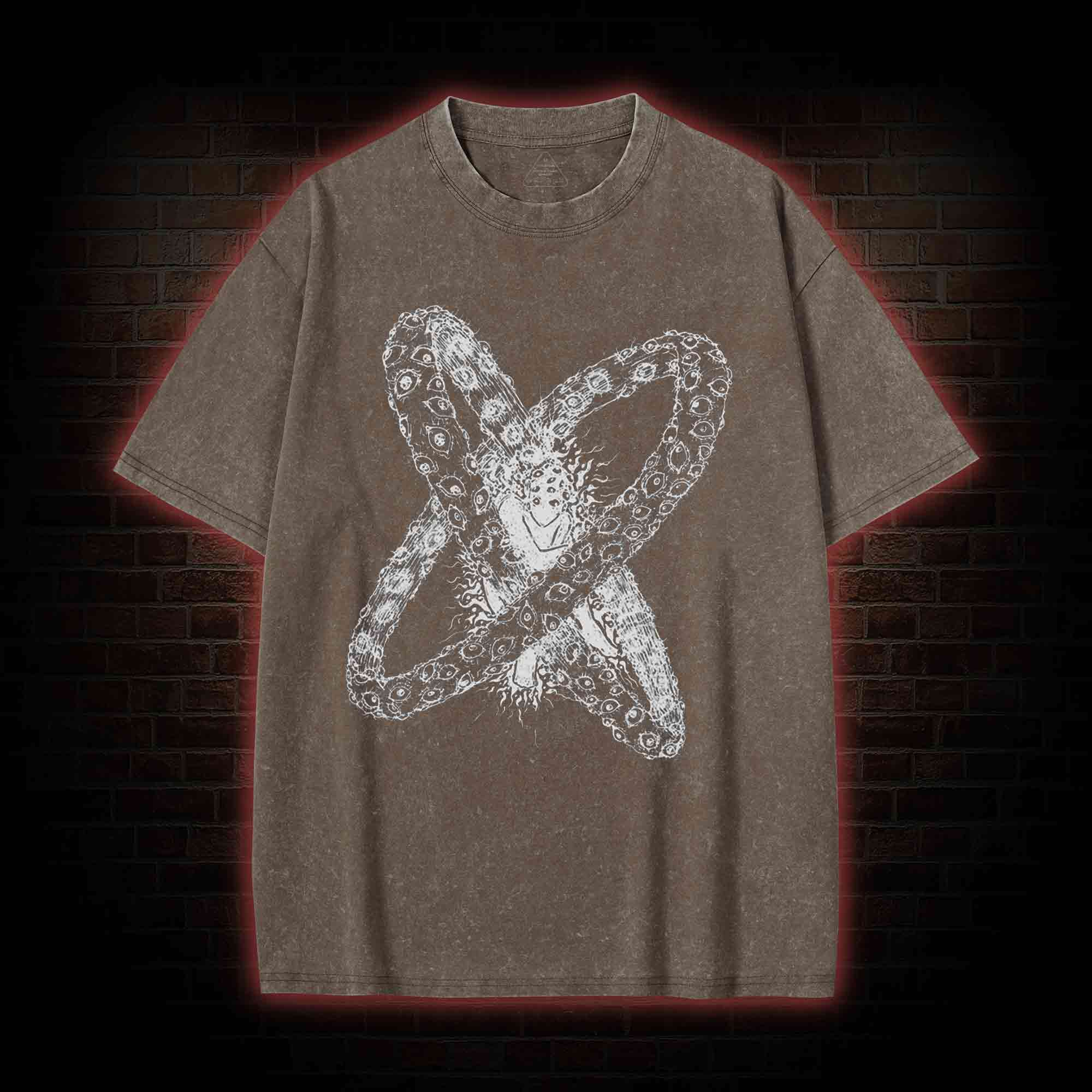 Biblically Accurate Angel Washed T-Shirt