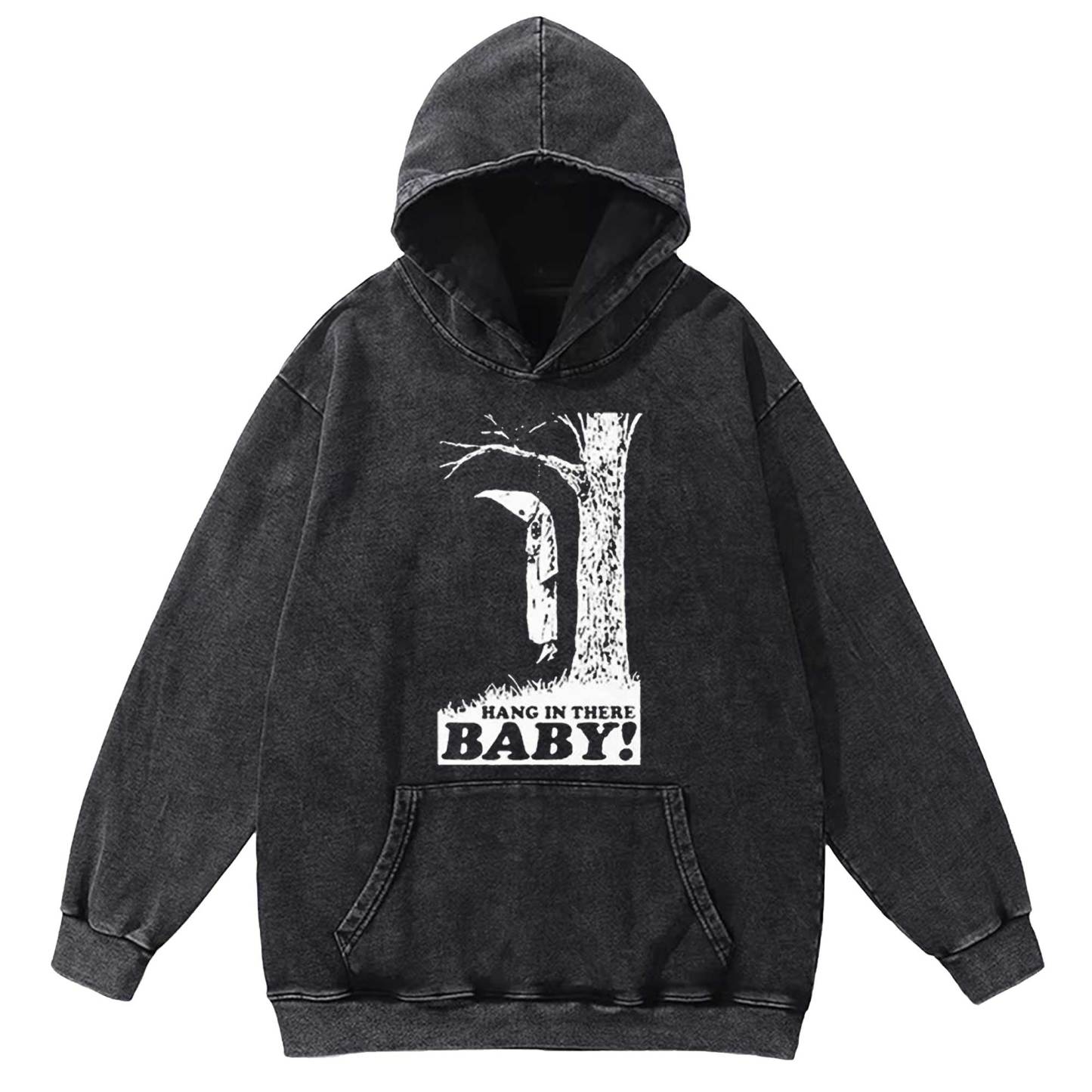 Funny The Hanging Klansman Washed Hoodie