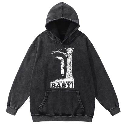 Funny The Hanging Klansman Washed Hoodie