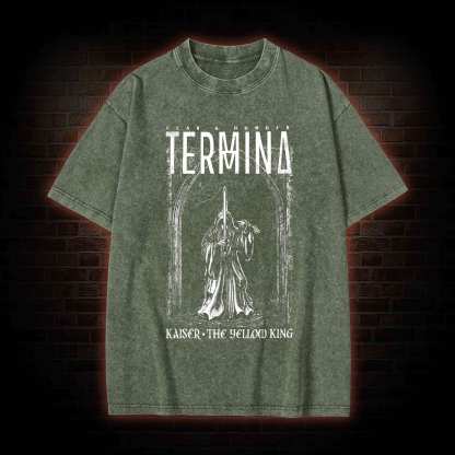 Termina Kaiser The Yellow King Washed T-shirt