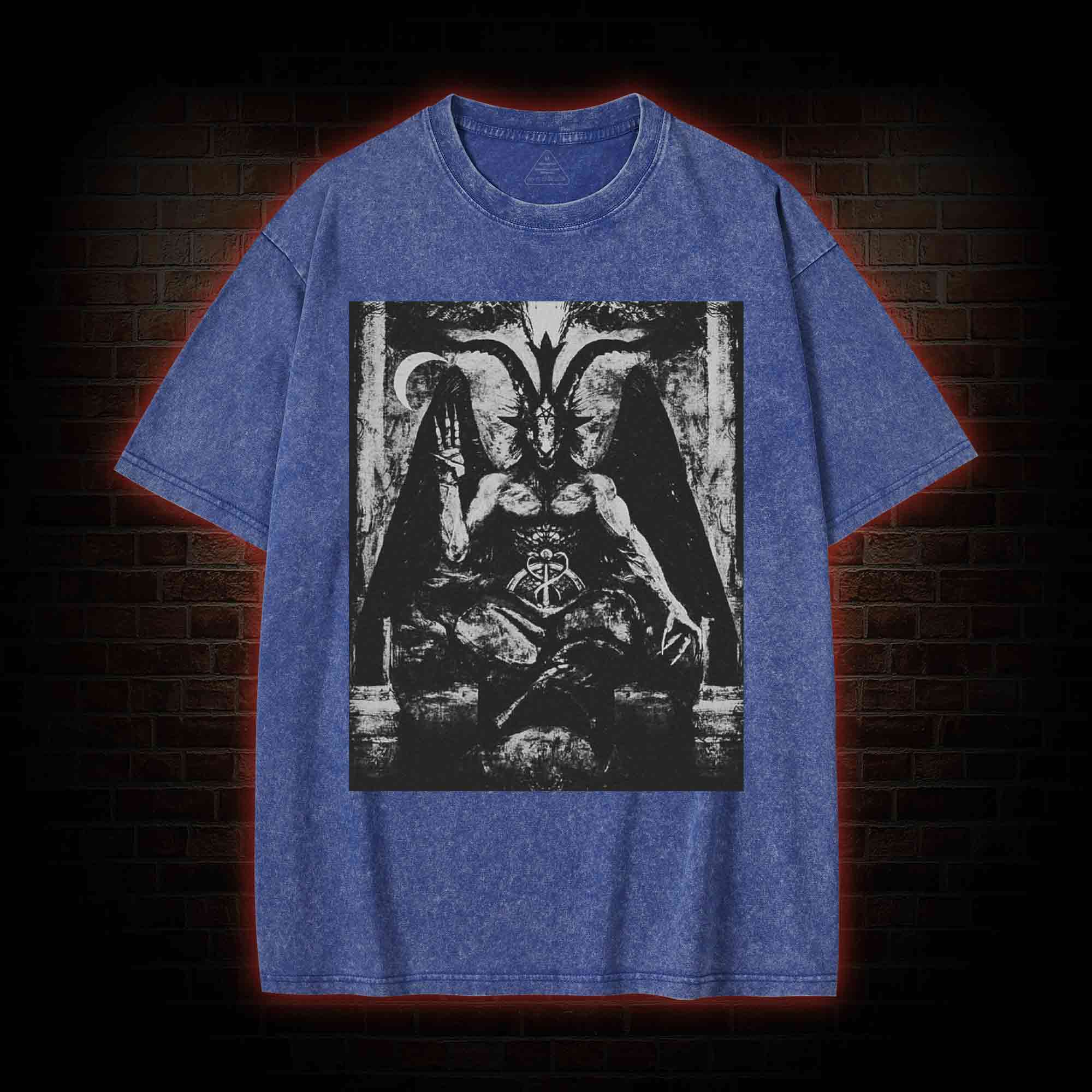 Demonic Goat Washed T-shirt