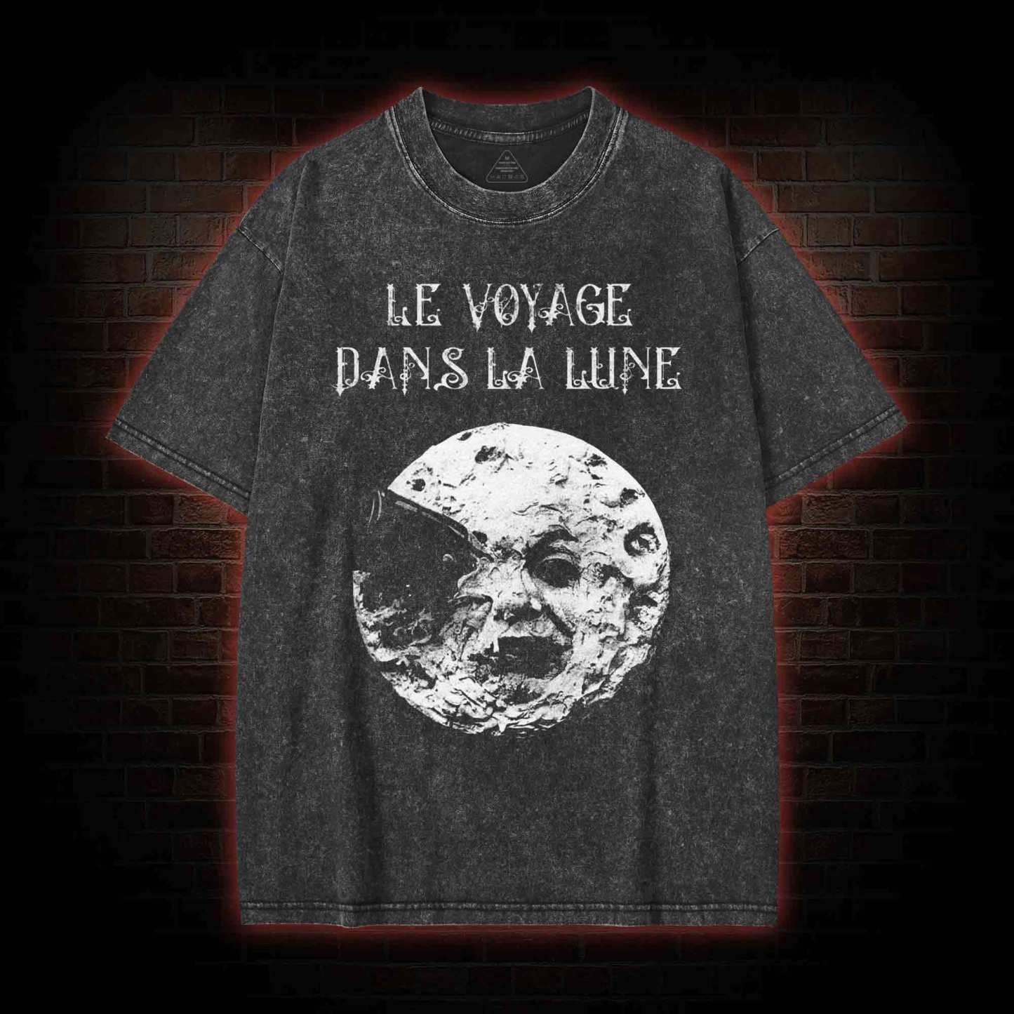 A Trip To The Moon Washed T-shirt