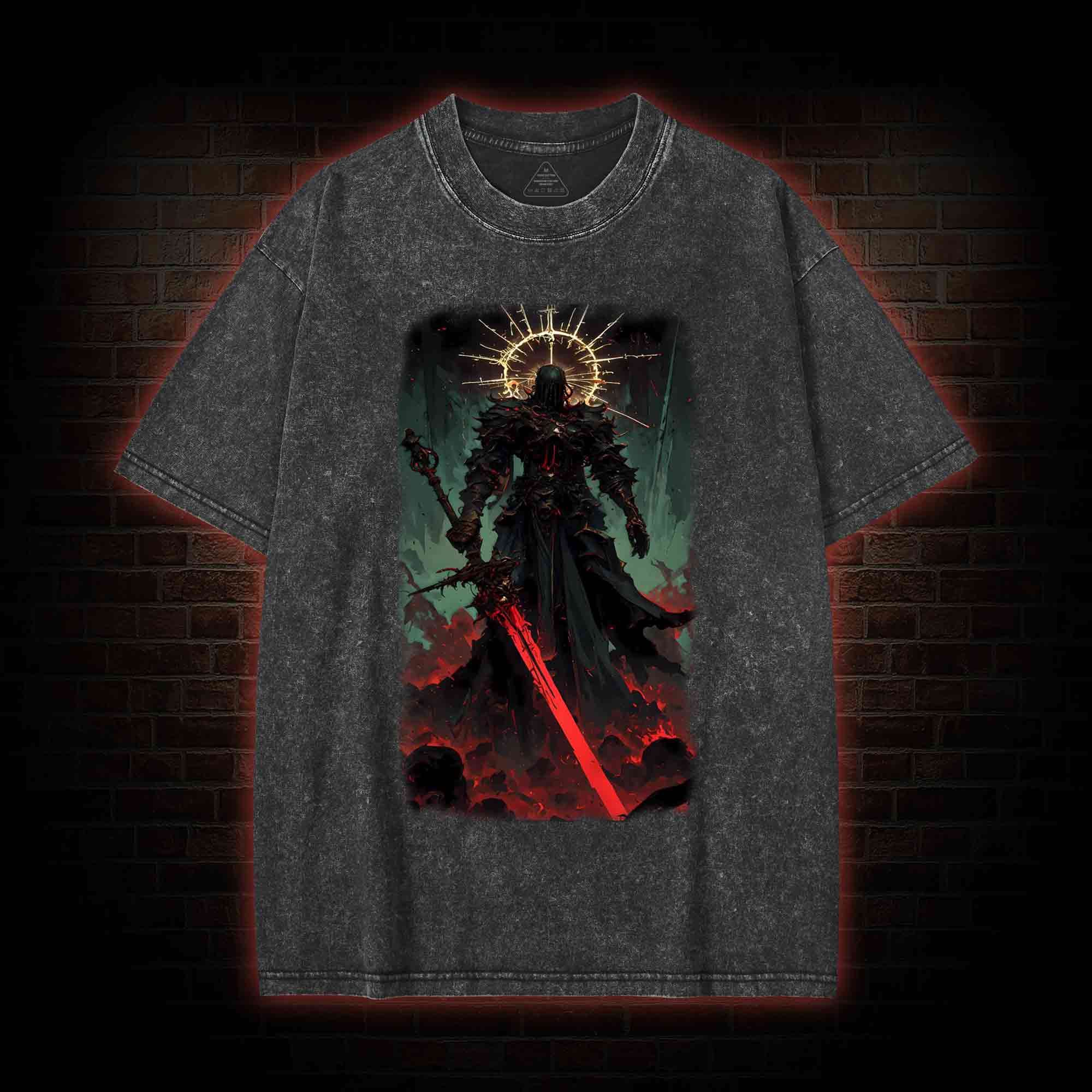 Dark Knight With Light Washed T-shirt