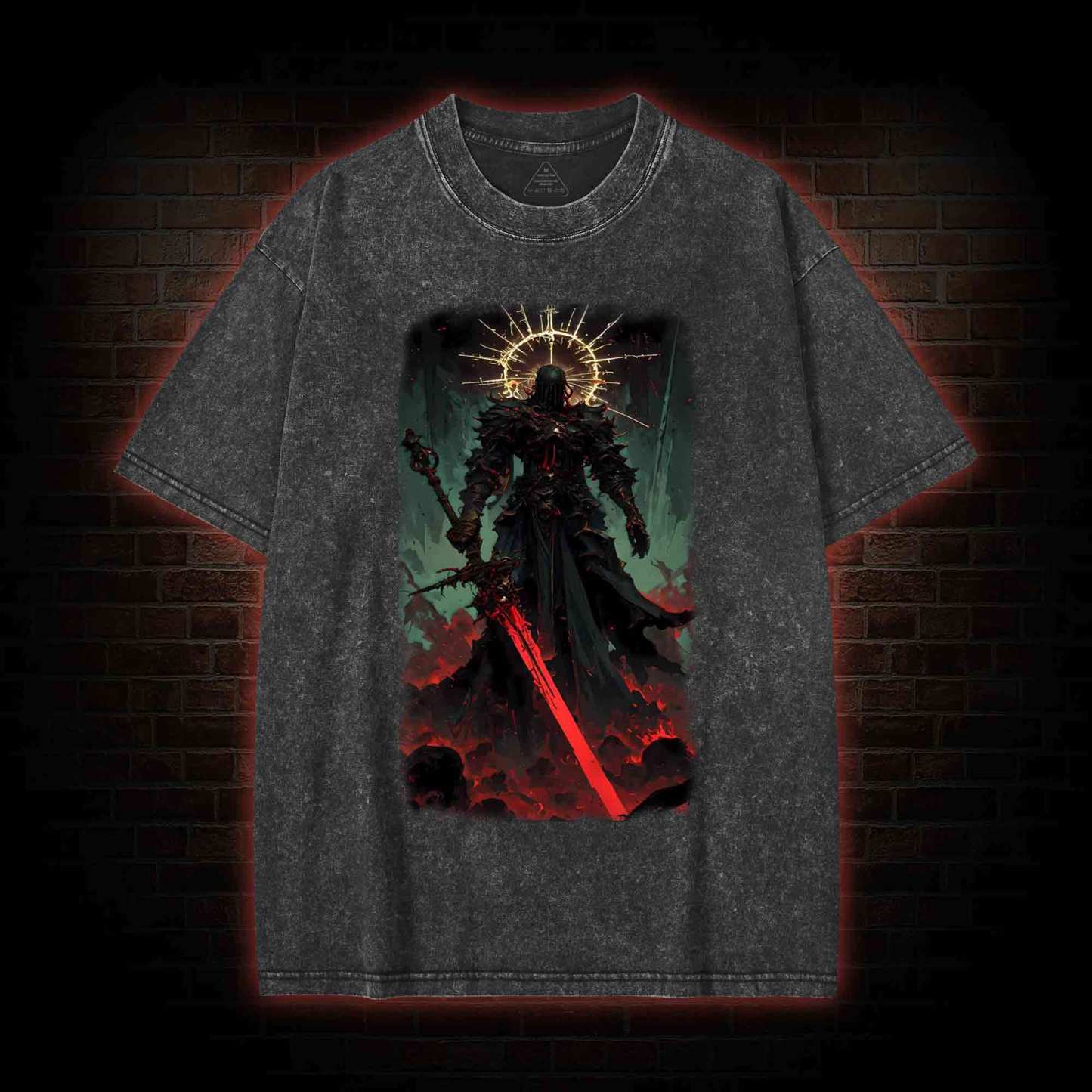 Dark Knight With Light Washed T-shirt