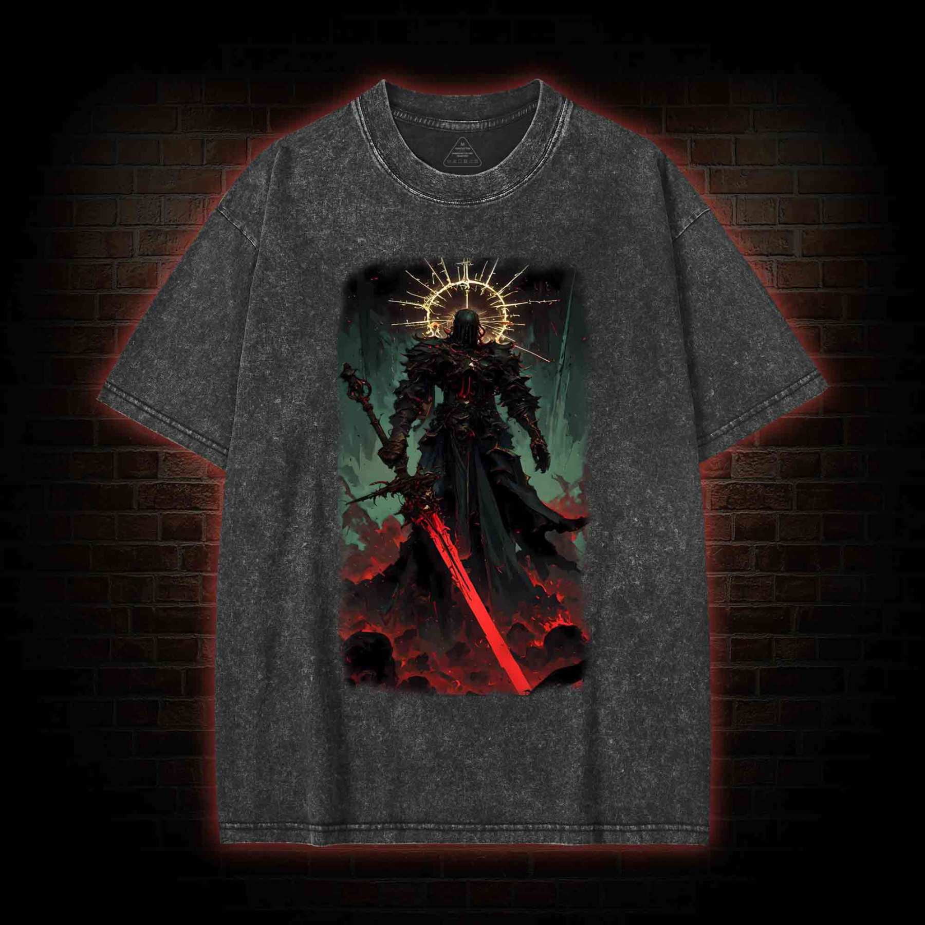 Dark Knight With Light Washed T-shirt