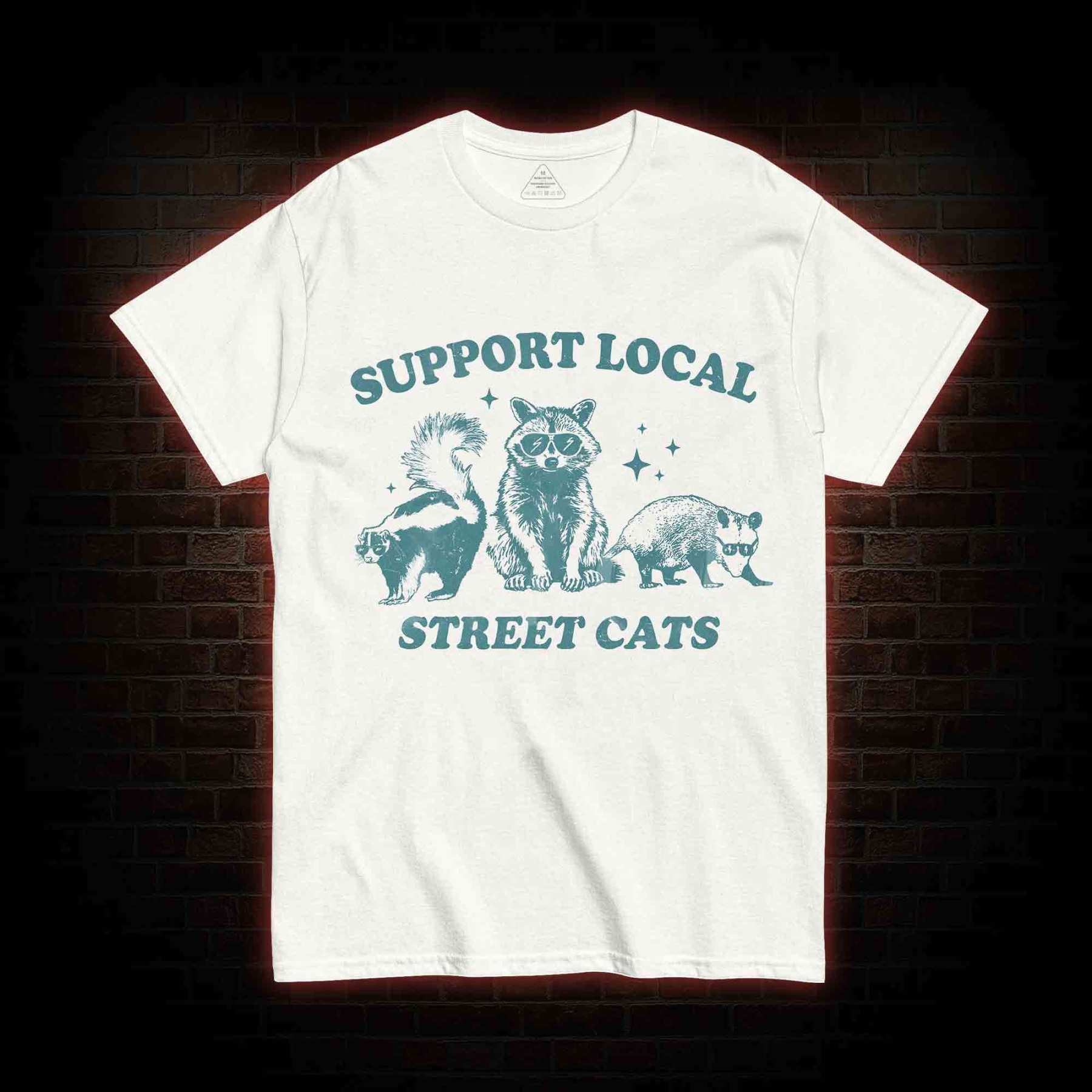 Support Local Street Cats T-shirt