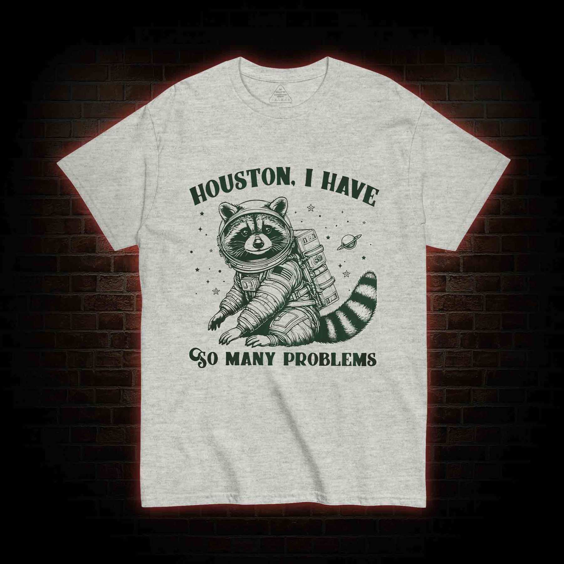 I Have So Many Problems Raccoon T-shirt