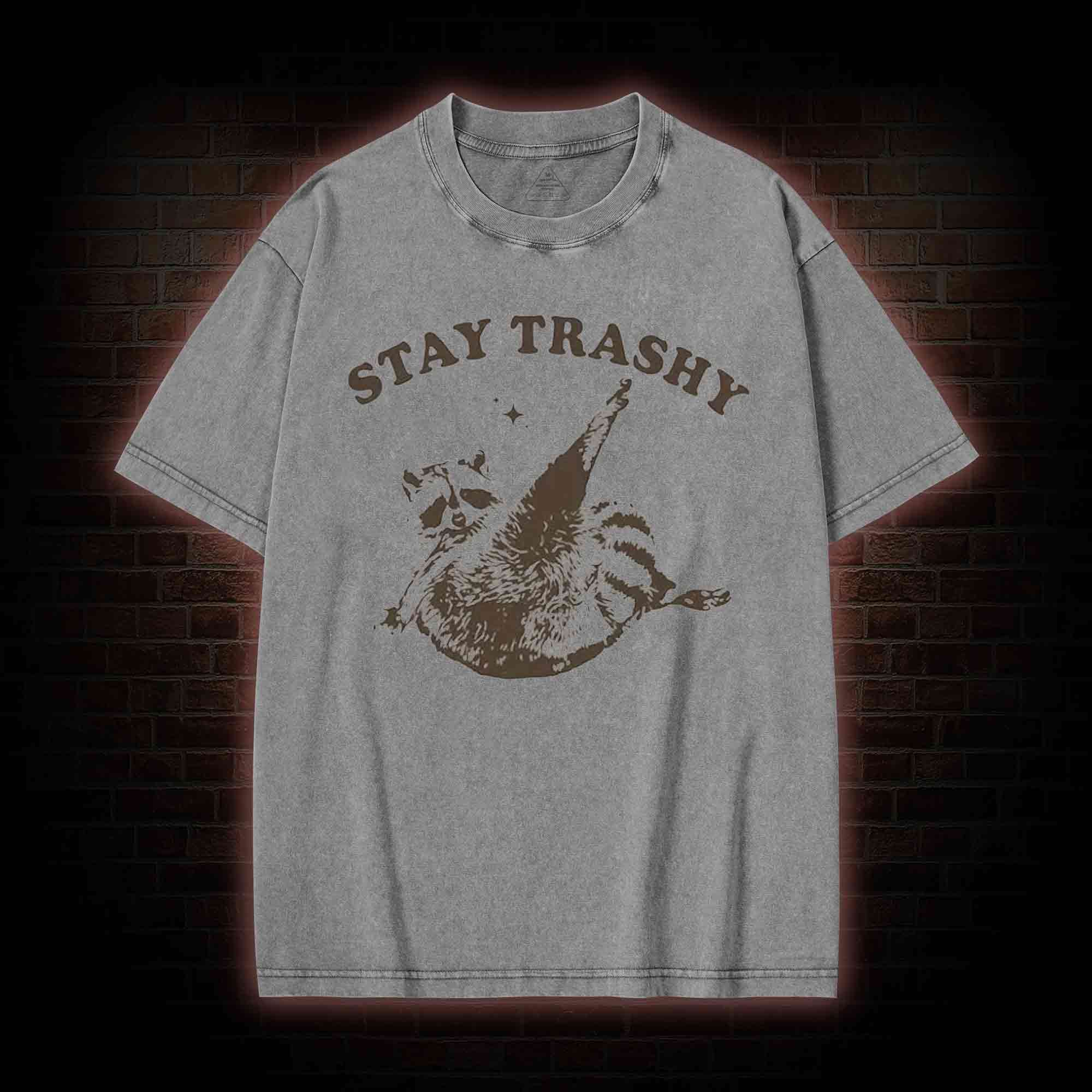 Stay Trashy Washed T-shirt