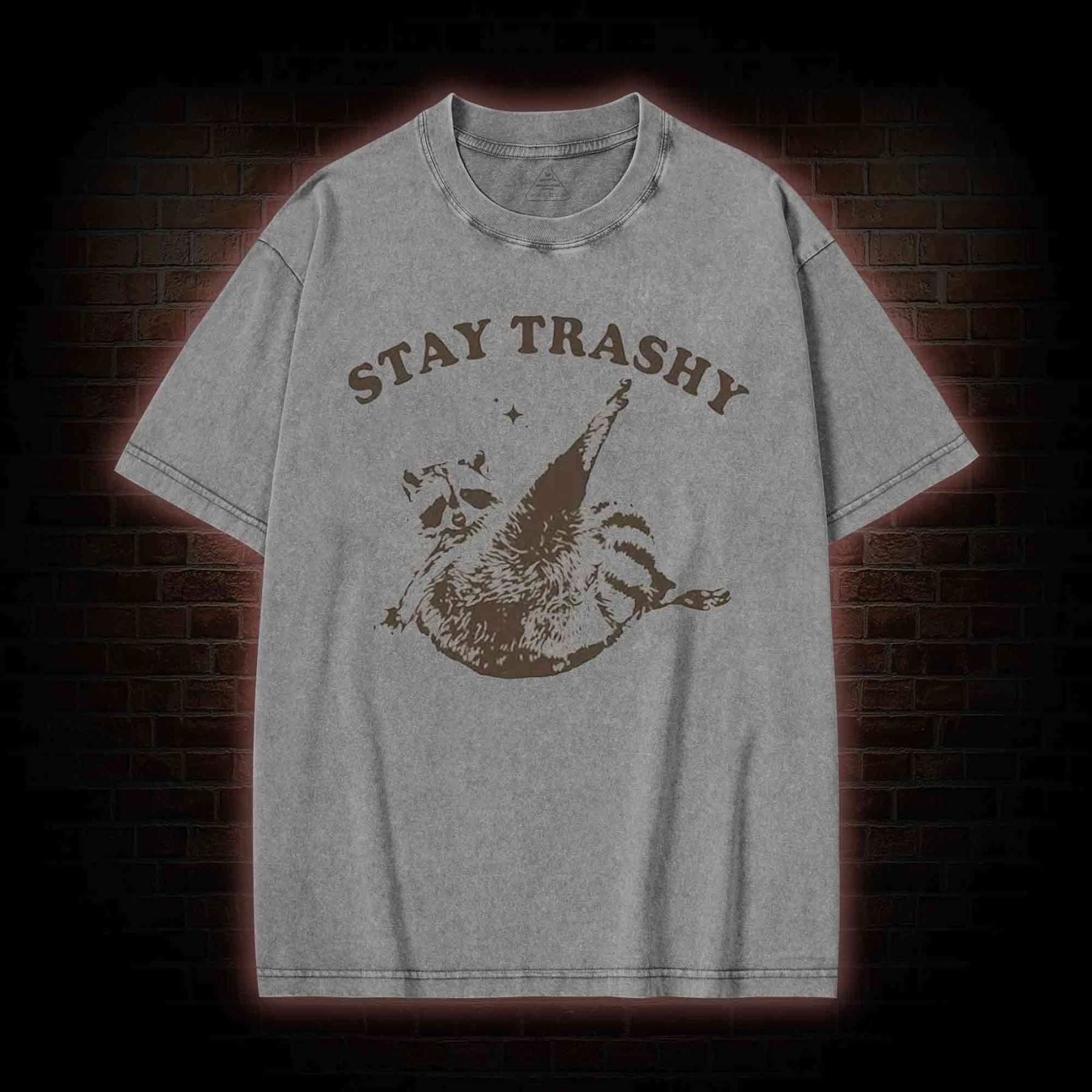 Stay Trashy Washed T-shirt