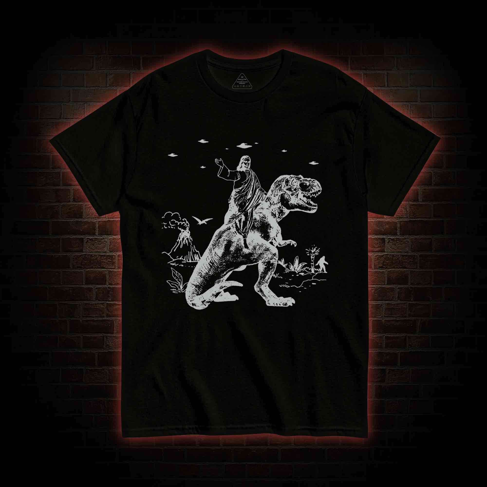 T-rex Jesus T-shirt