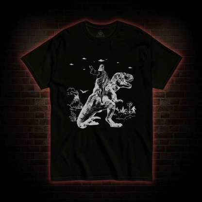 T-rex Jesus T-shirt