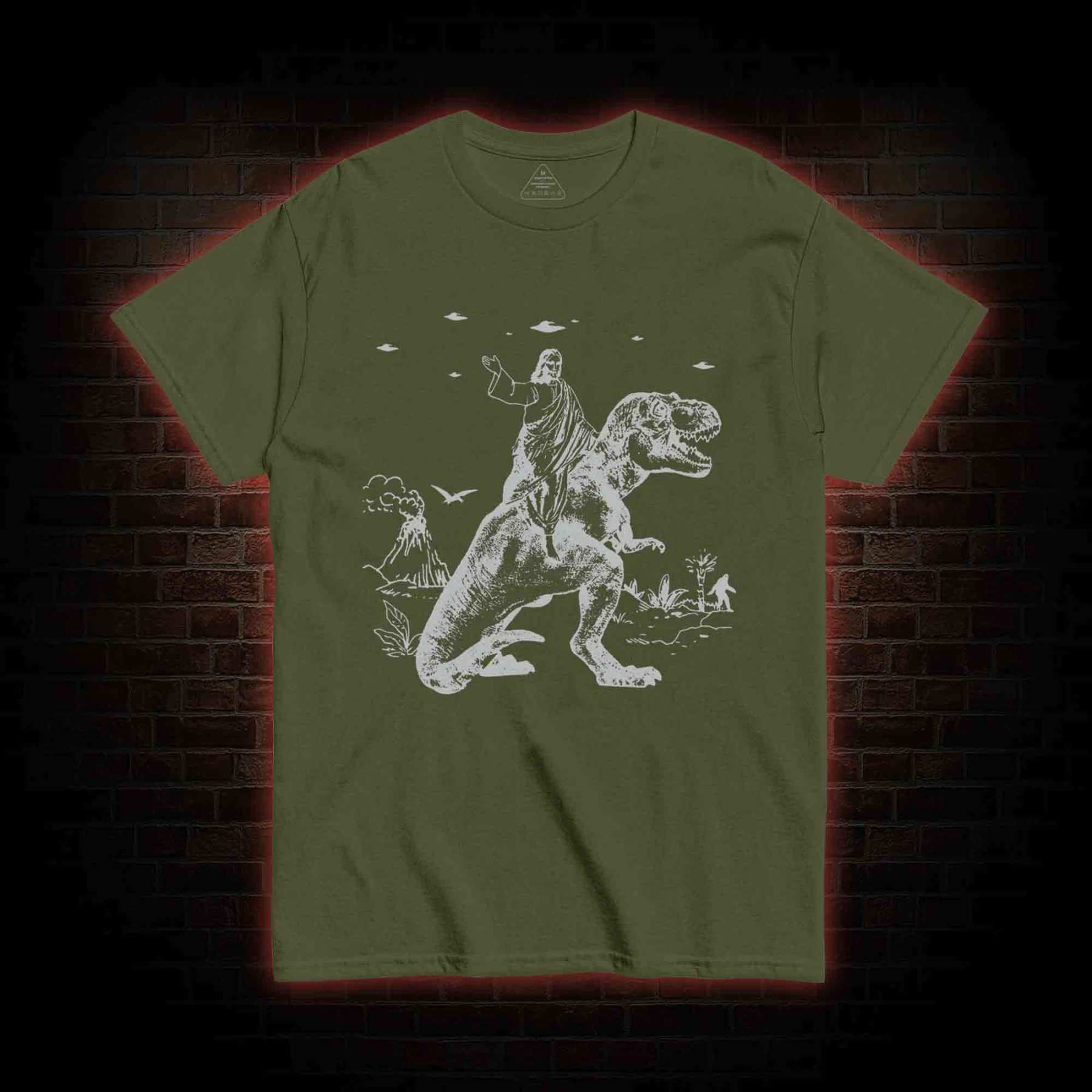 T-rex Jesus T-shirt