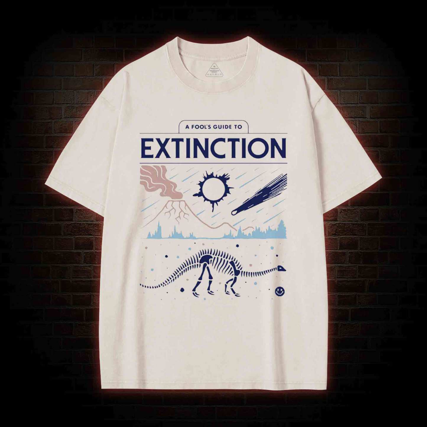 A Fool's Guide To Extinction Washed T-shirt