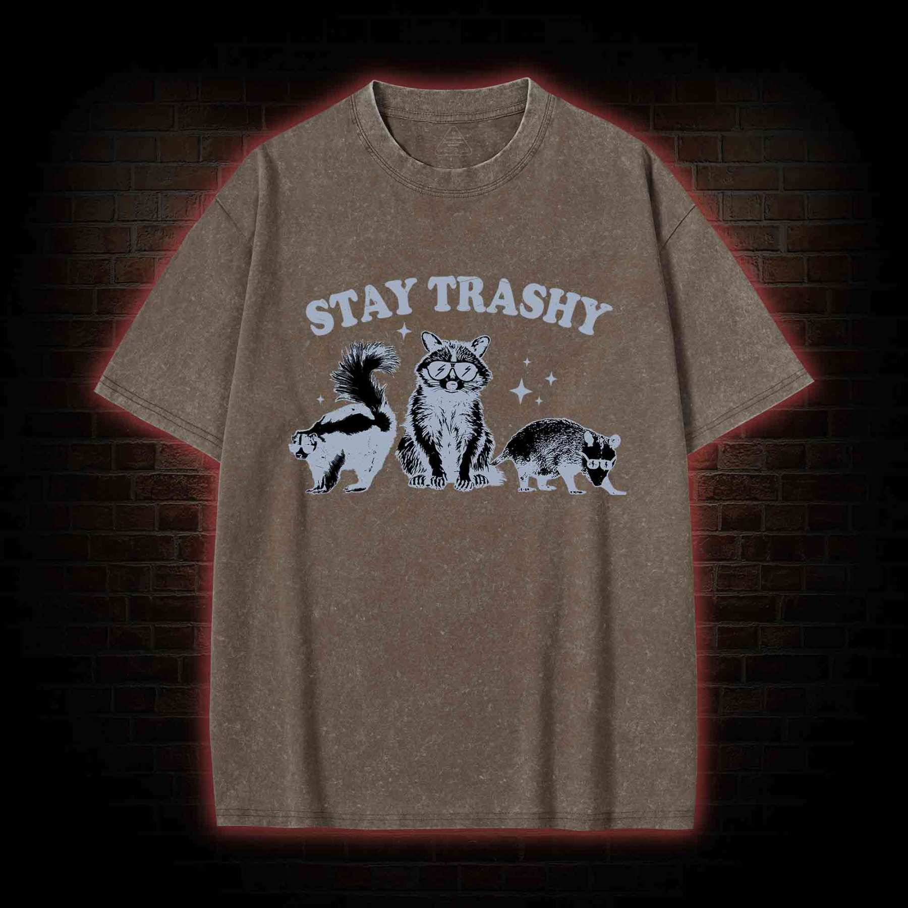 Stay Trashy Washed T-shirt