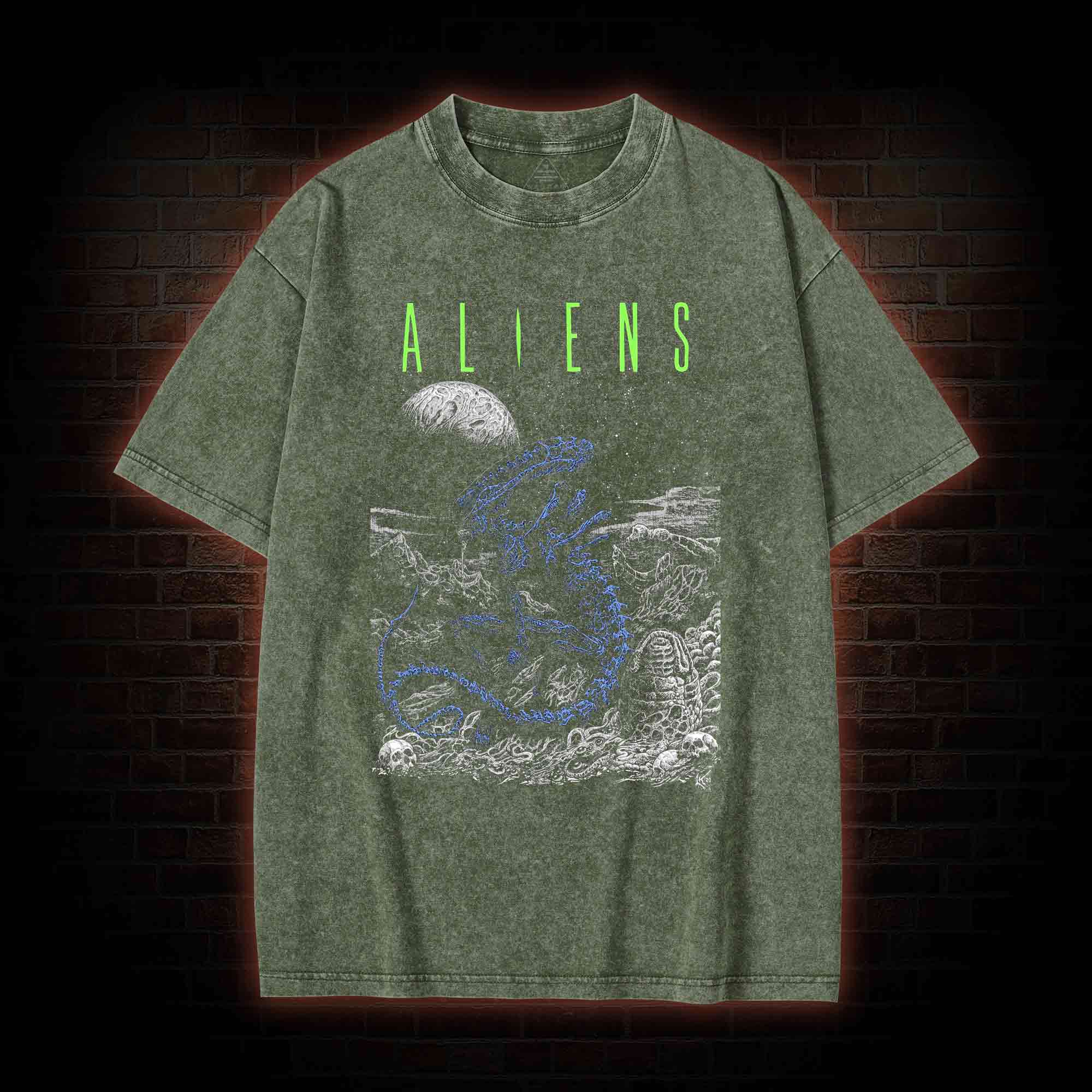 Alien Washed T-shirt