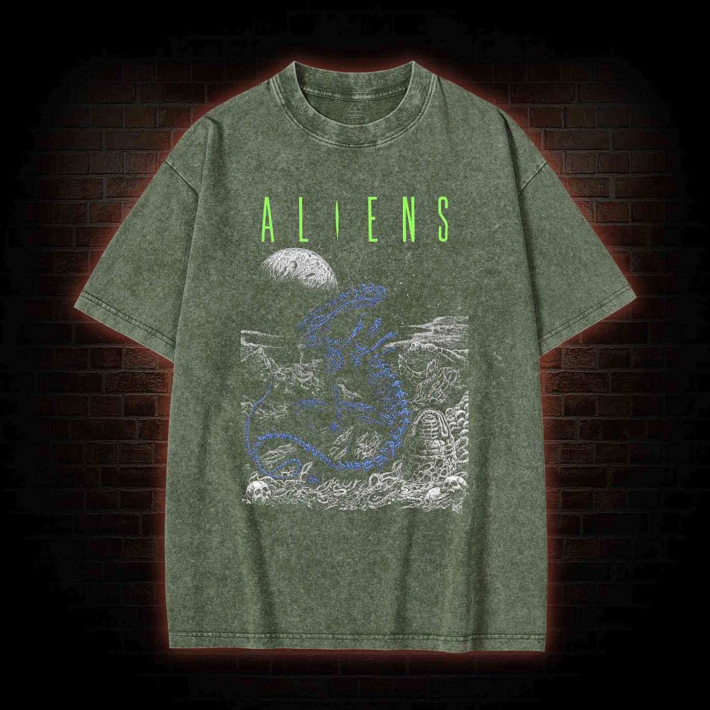 Alien Washed T-shirt
