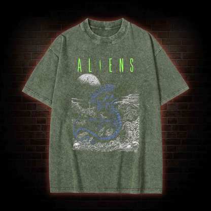 Alien Washed T-shirt