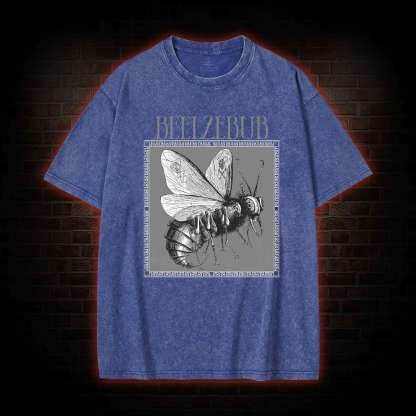 Beelzebub Washed T-shirt
