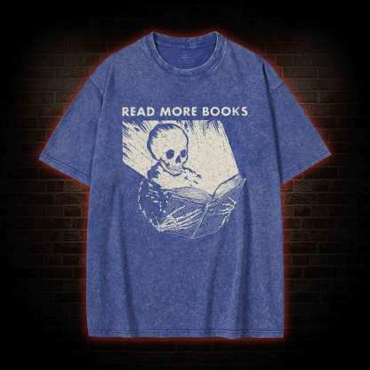Read More Books Washed T-shirt