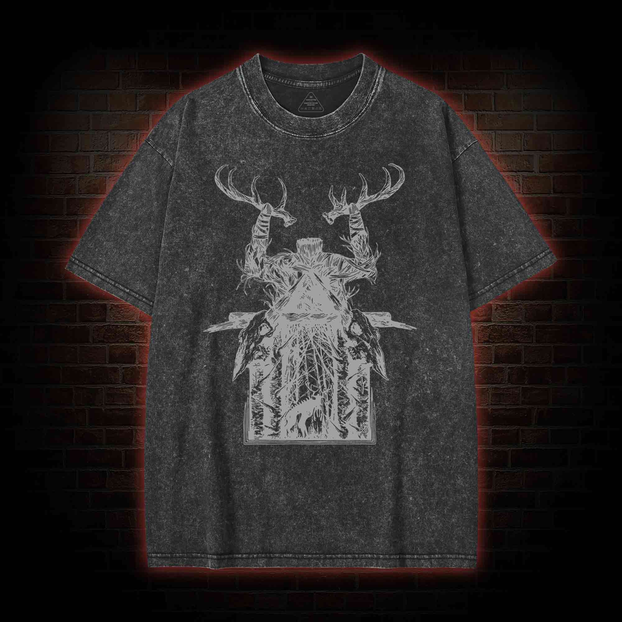 You Will Kneel Before The God Washed T-shirt